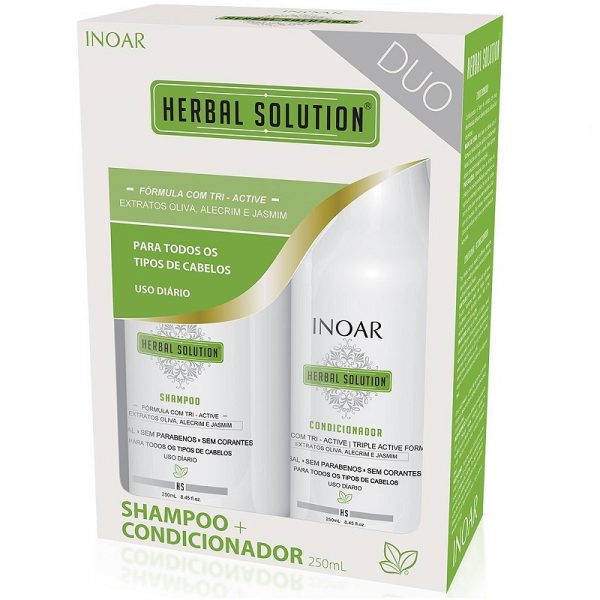 Inoar Herbal zestaw przeciwłupieżowy szampon +odżywka