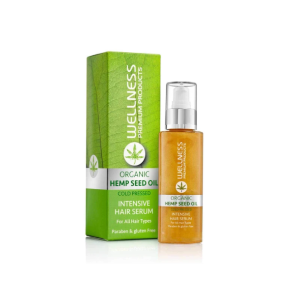 Wellness Premium Products serum do włosów z olejkiem konopnym